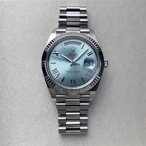 rolex day date platinum list price|rolex day date 40 cost.